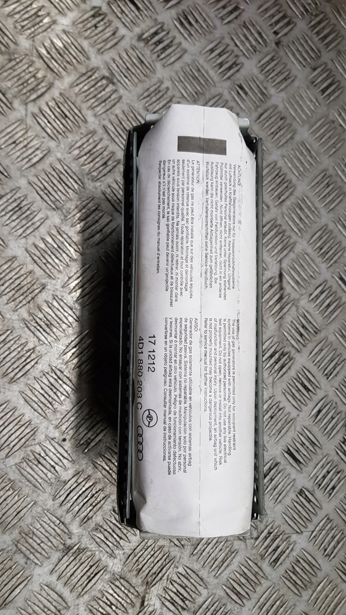 AUDI A8 D2 airbag airbag passeggeri