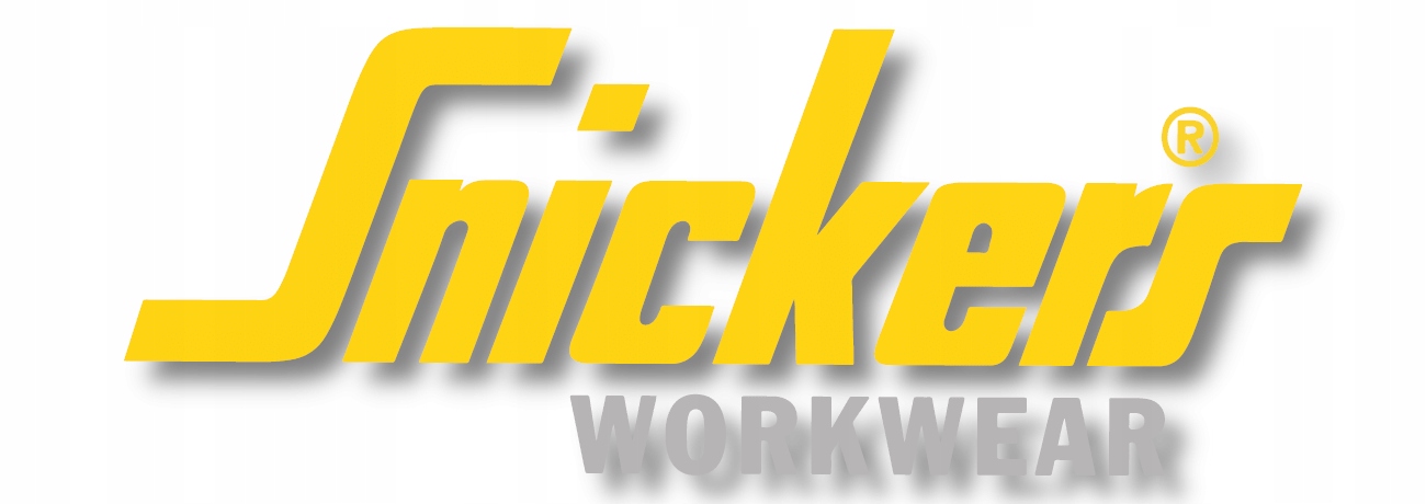 KOSZULKA Z DŁUGIM RĘKAWEM SNICKERS 2496 NAPIS CZARNA R. XL Rozmiar XL