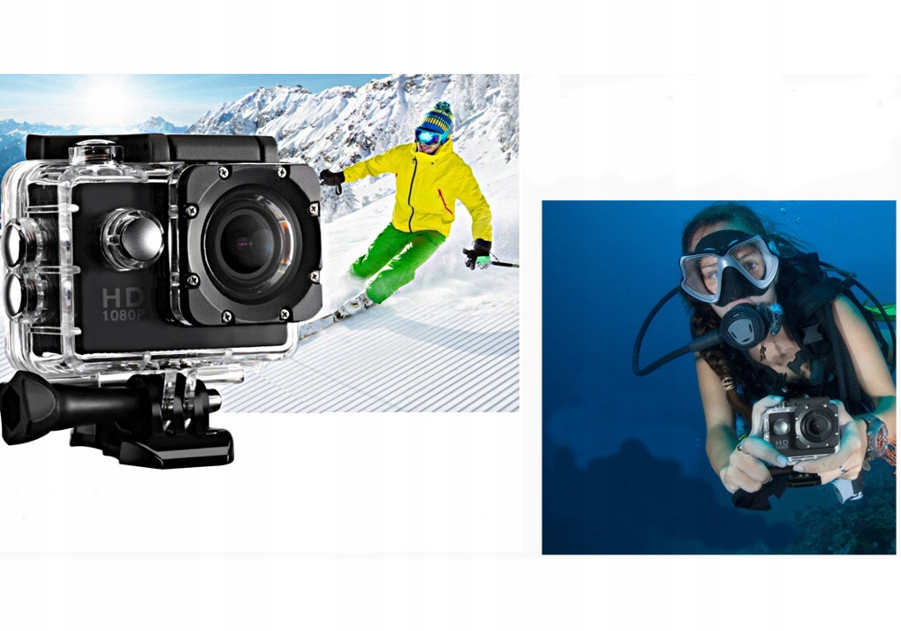 Спортивная камера с креплением на шлем Full HD код производителя SportCam1