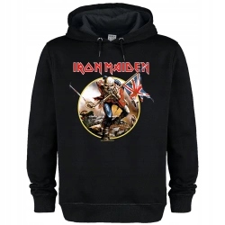Mikina s kapucí Amplified Iron Maiden Trooper Licence velikosti L