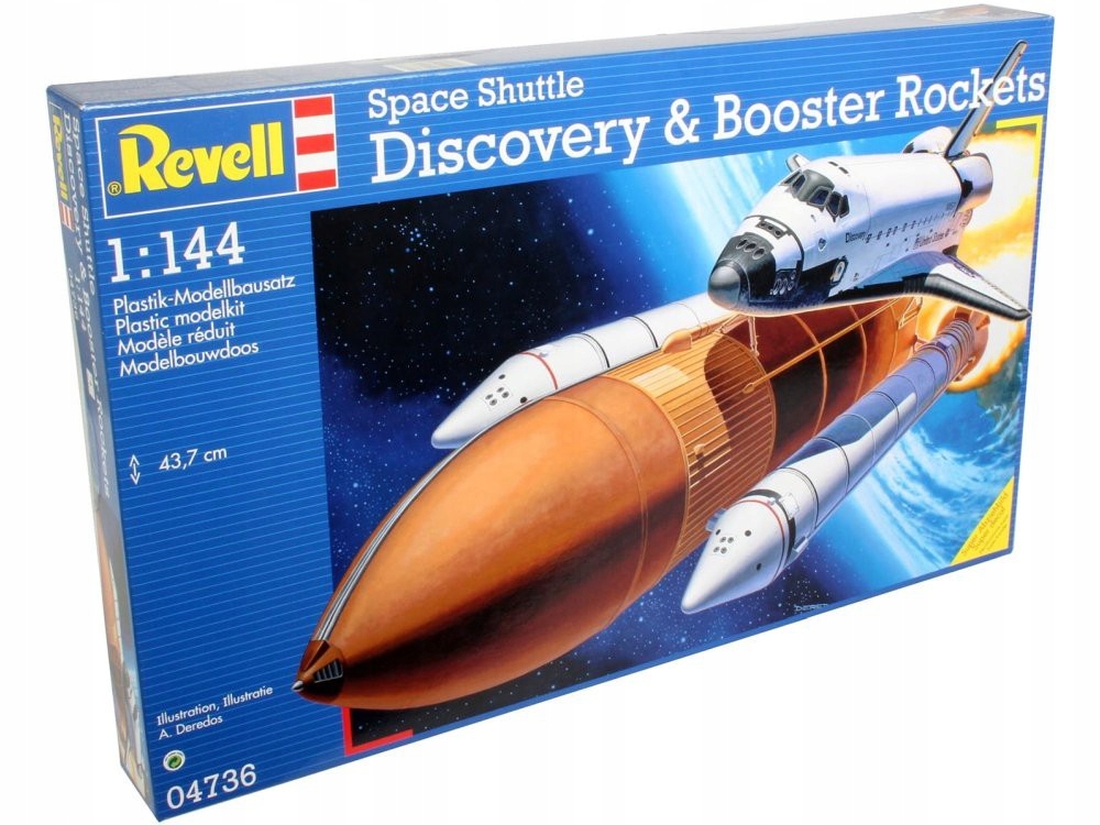 Revell Space Shuttle Discovery & Booster Rockets Revell 04736
