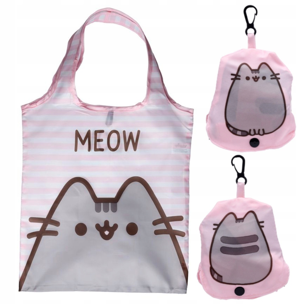 

Pusheen Torba na zakupy Składana w pokrowcu Mocna