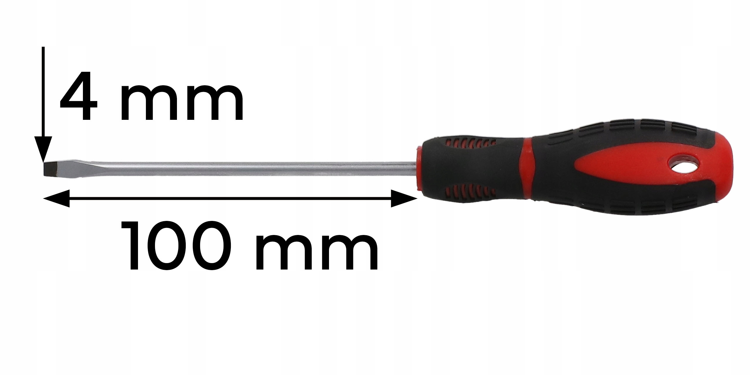 Wkrętak płaski ŚRUBOKRĘT 4.0x100mm Marka Sigmet