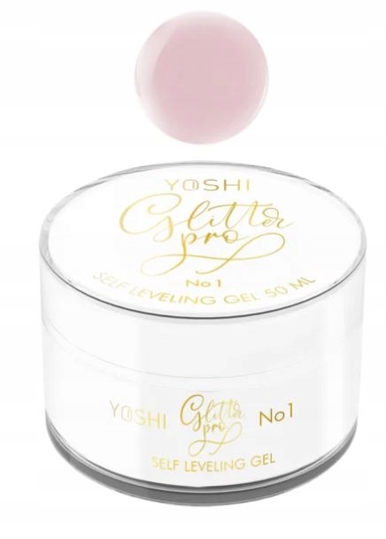 Yoshi Glitter Pro Gel Uv Led Č. 1 50 ml