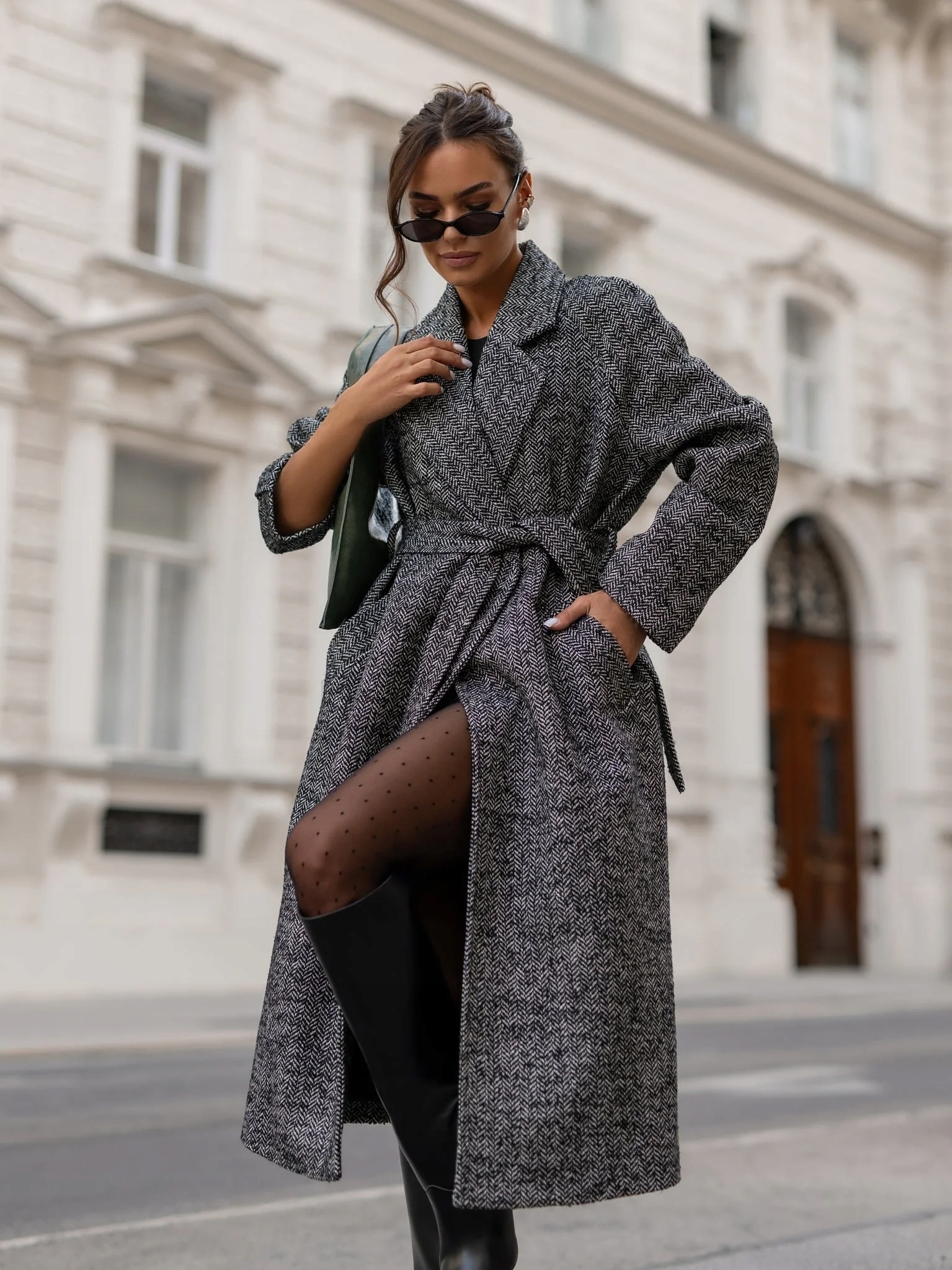 Dámský kabát Cocomore Axel New černý M