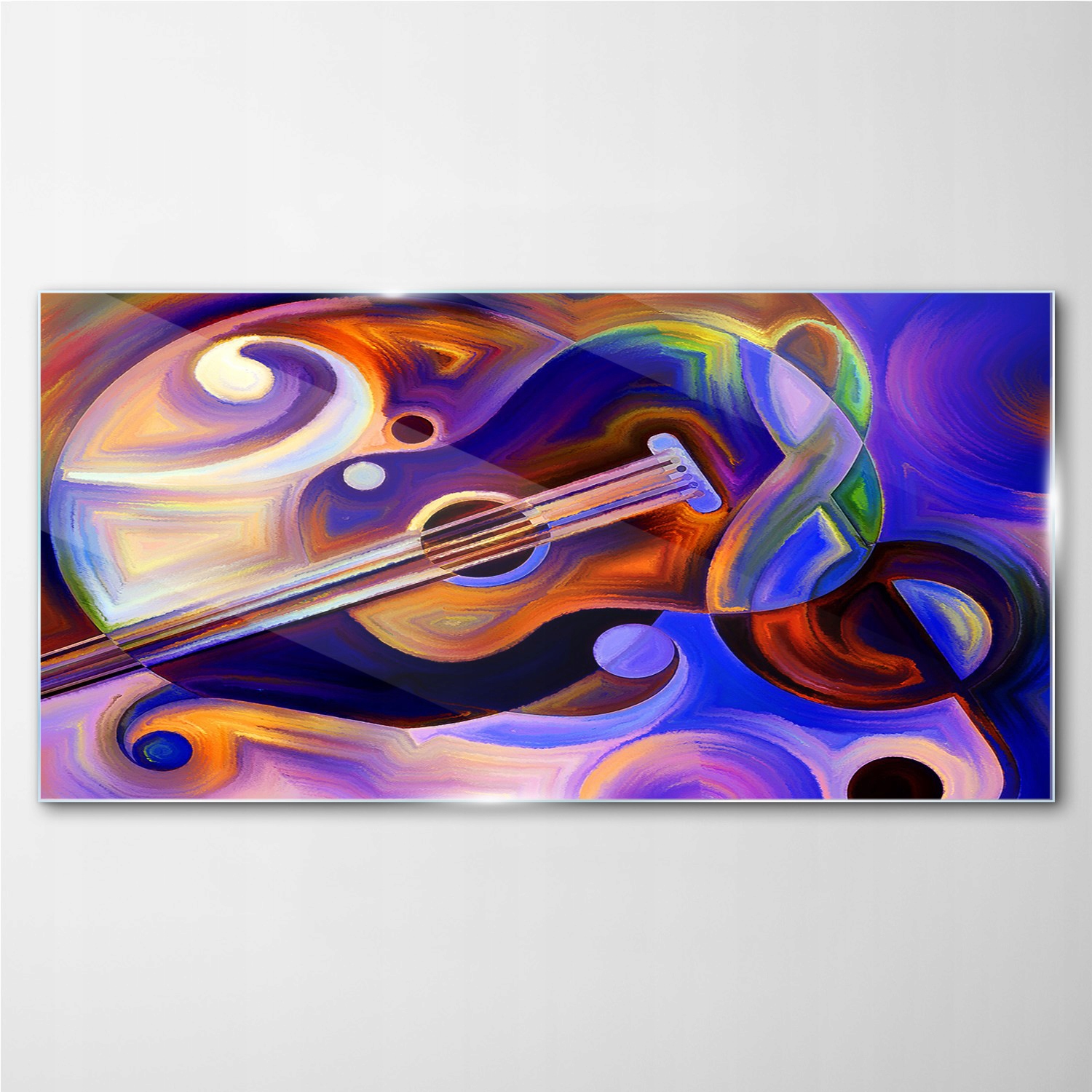 

Obraz na ścianę szklany Muzyka skrzypce 140x70 cm
