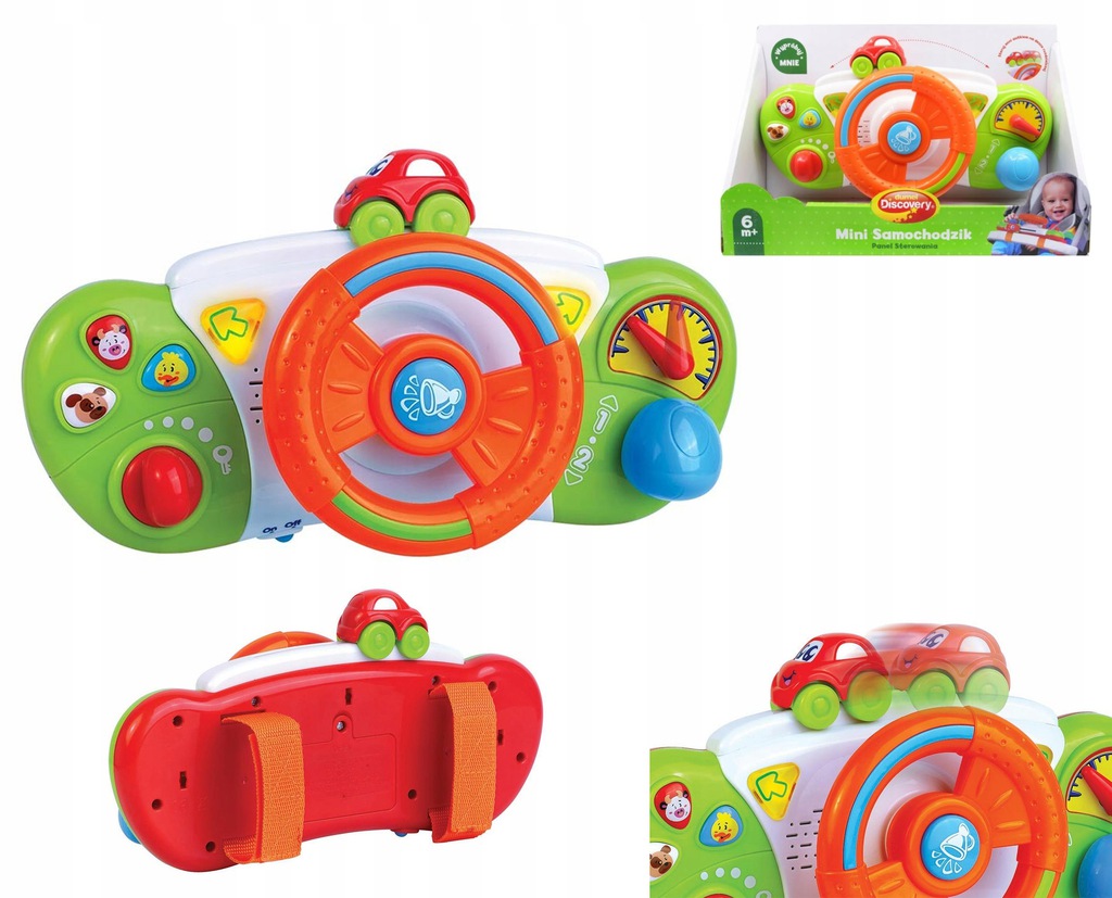 

Kierownica MiniSamochodzik dla dzieci Dumel 45287