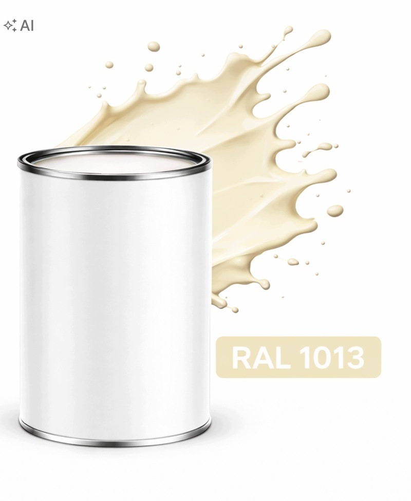 Ral 1013 Alkydová smaltovaná lesklá Barva na kov a ocel 1L