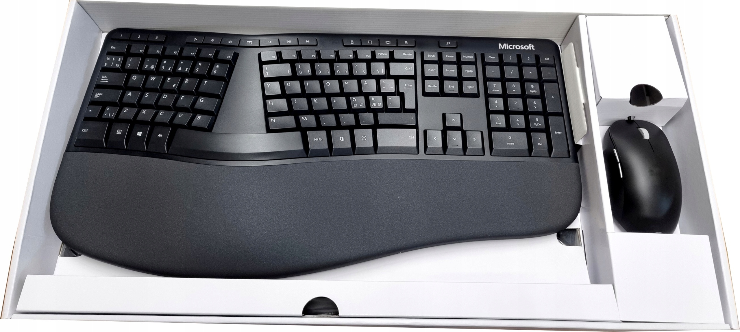 Zestaw klawiatura i mysz Microsoft Ergonomic Desktop