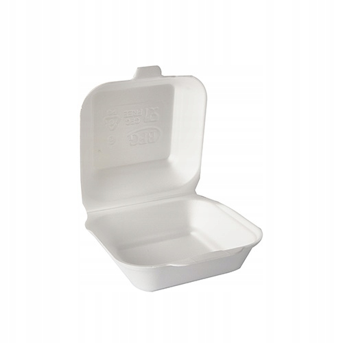 Pojemniki obiadowe styropianowe opakowania jednorazowe XPS 15x15x7cm 125szt