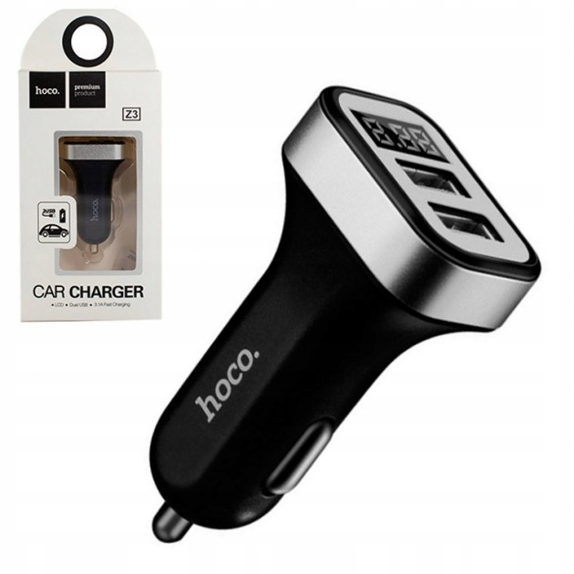 2 USB 5V 3.1 A вольтметр автомобильное зарядное устройство