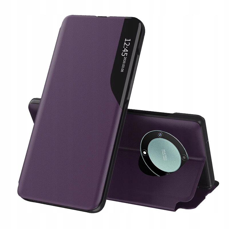 Techsuit eFold Series etui do Honor Magic5 Lite – fioletowe