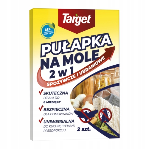 

Pułapka na Mole Spożywcze i Ubraniowe 2w1 2 Szt