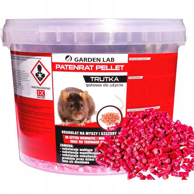 

Granulat Trutka Na Myszy Szczury Bromadiolon 1 Kg