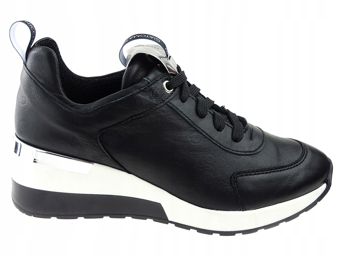

Nik Gn sneakersy 05-0693-11-801 czarne, skóra 37