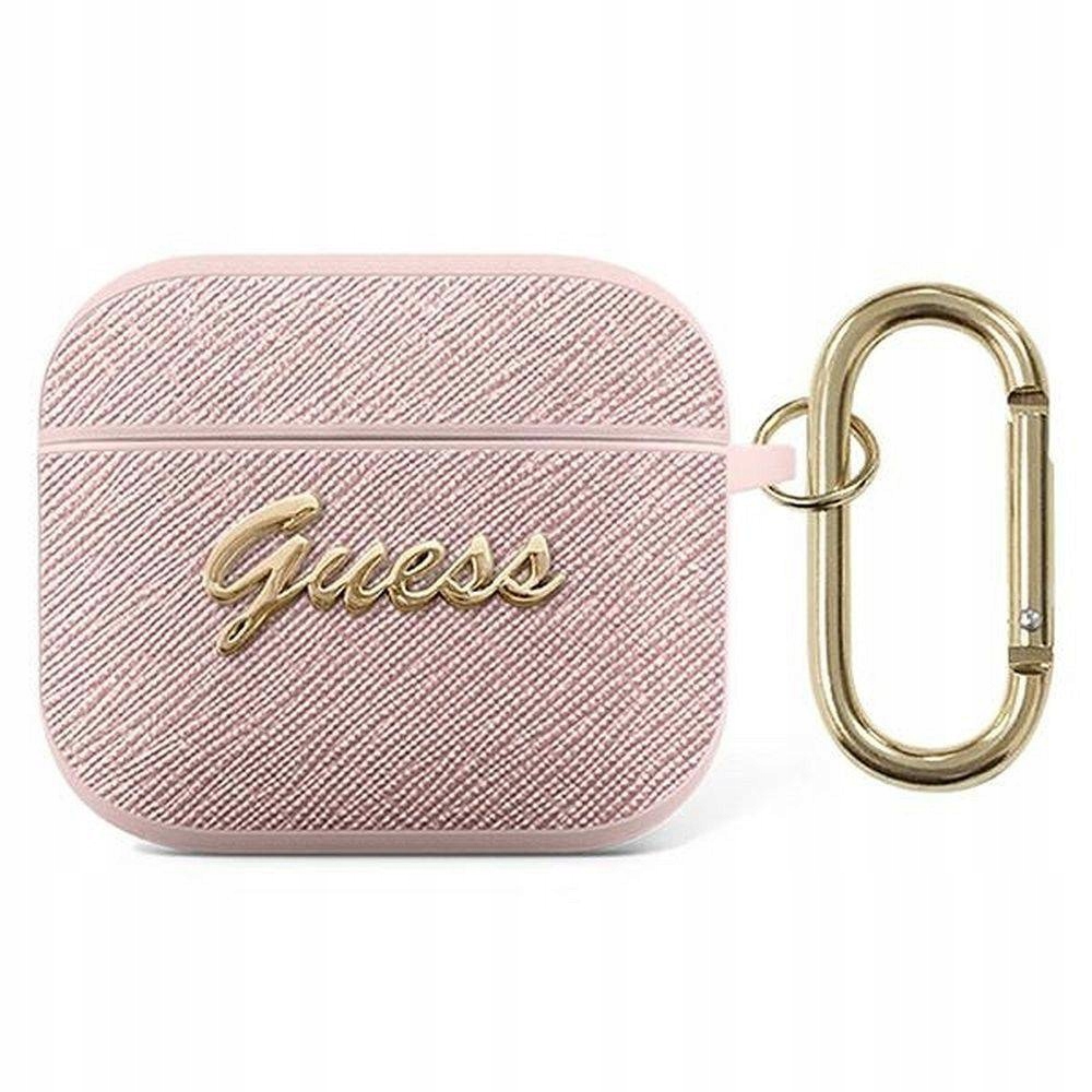 Guess Etui Do Apple Airpods 3 Gua3Sasmp (Saffiano Script Metal