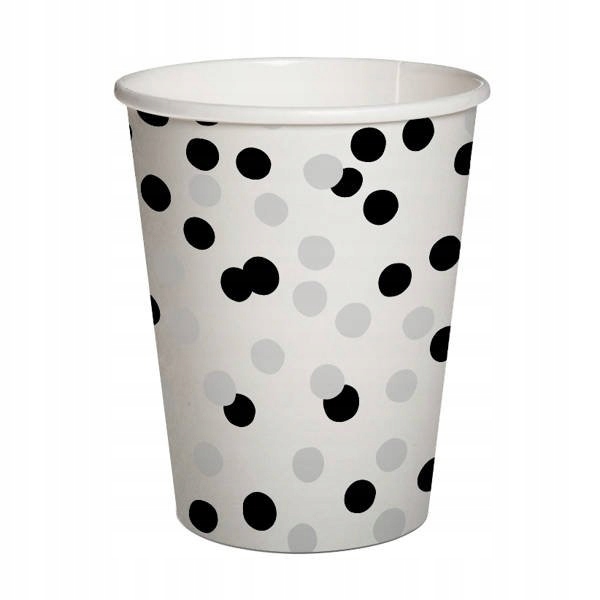 KUBECZKI PAPIEROWE BIRTHDAY CONFETTI 10SZT