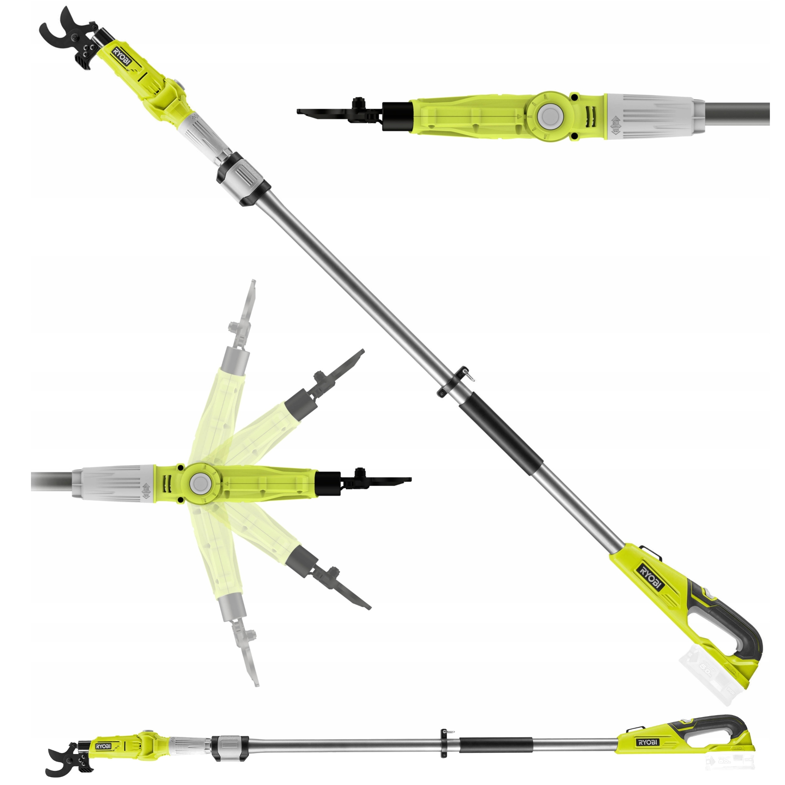 Ryobi Akumulátorové nožnice na výložníku One+ RY18PLA-0 Solo 270 cm 18V