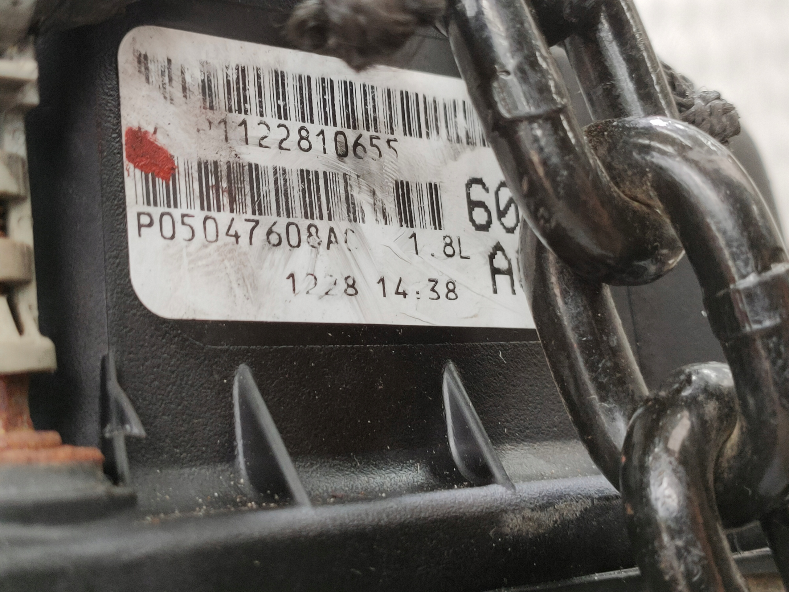 DODGE CALIBER 06-11 engine complete 1.8 16V 150KM SYMBOL EBA 143tys.km
