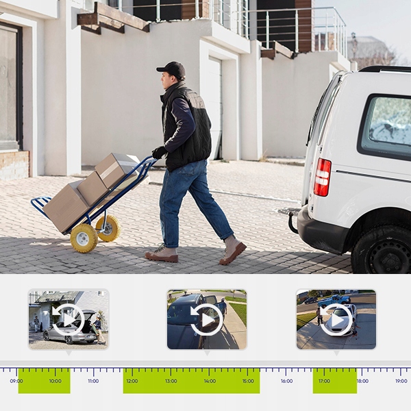 SANNCE 5MP Night Vision Security Smart PoE Zestaw kamer sieciowych IP67 8Pcs Rozdzielczość 5 Mpx