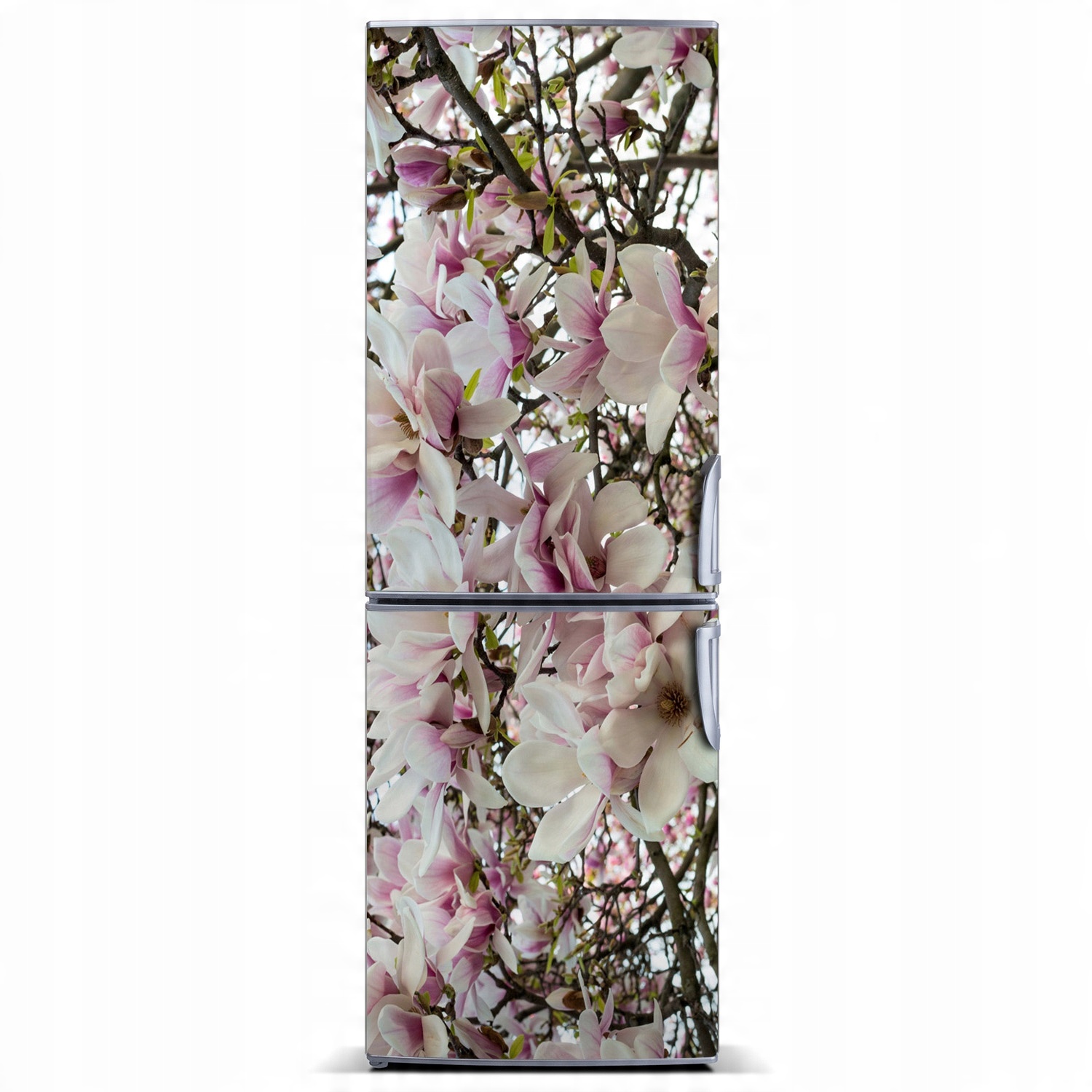 

Mata Magentyczna Kwiaty magnolii 60x180