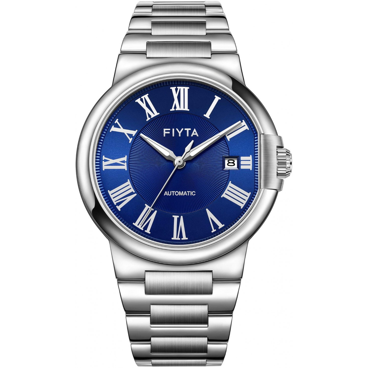 Pánské Hodinky Fiyta GA803001.WLW stříbrný náramek