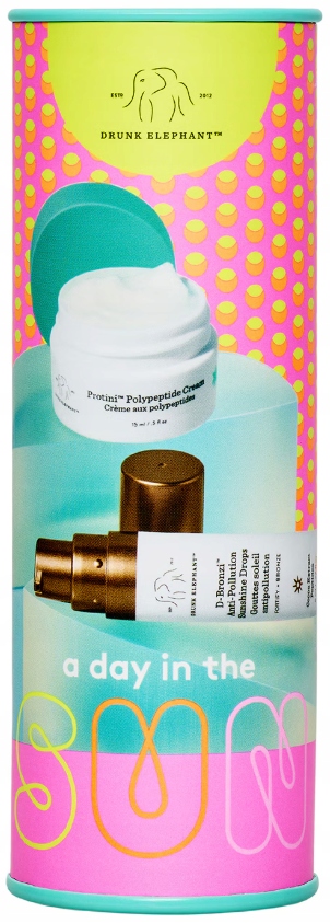 Drunk Elephant A Day In The Sun Zestaw Prezentowy Protini & D-Bronzi