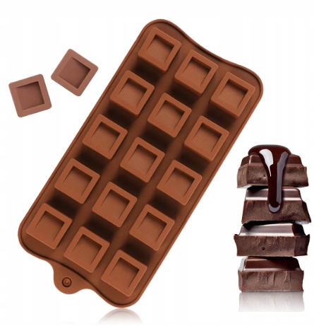 FORMA FOREMKA SILIKONOWA DO CZEKOLADEK PRALINEK KOSTEK LODU 550