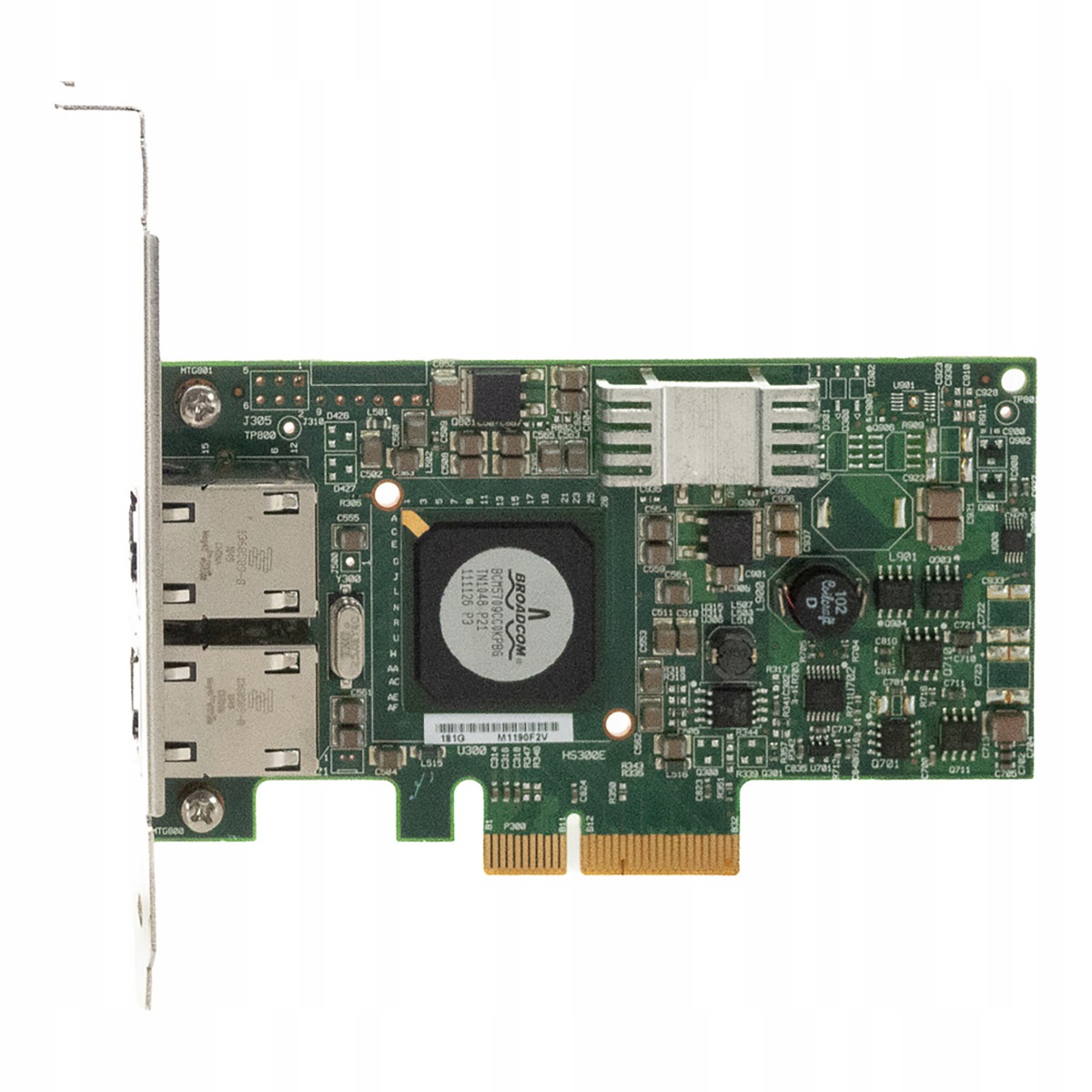 Dell 0F169G Dual RJ-45 Port GbE Network Card PCIe 2.0 x4