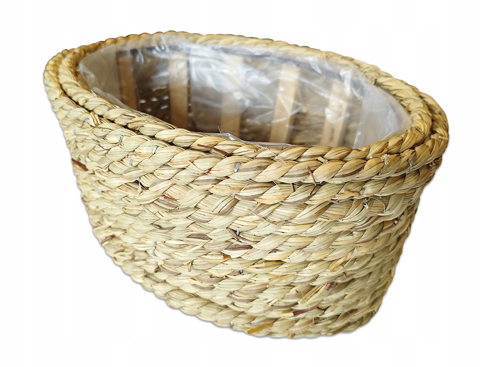 

Osłonka Owalna Boho z Trawy Naturalnej 27 x 19cm