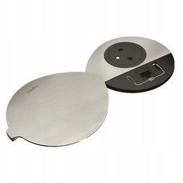 Nábytková zásuvka 2P+Z/USB A+C/RJ45 Biela 654701