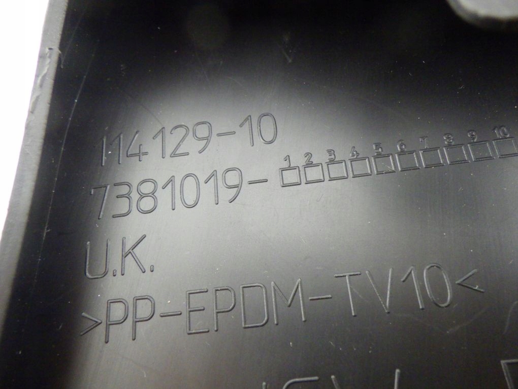 MINI COOPER JCW F55 WORKS spoiler bumper rear
