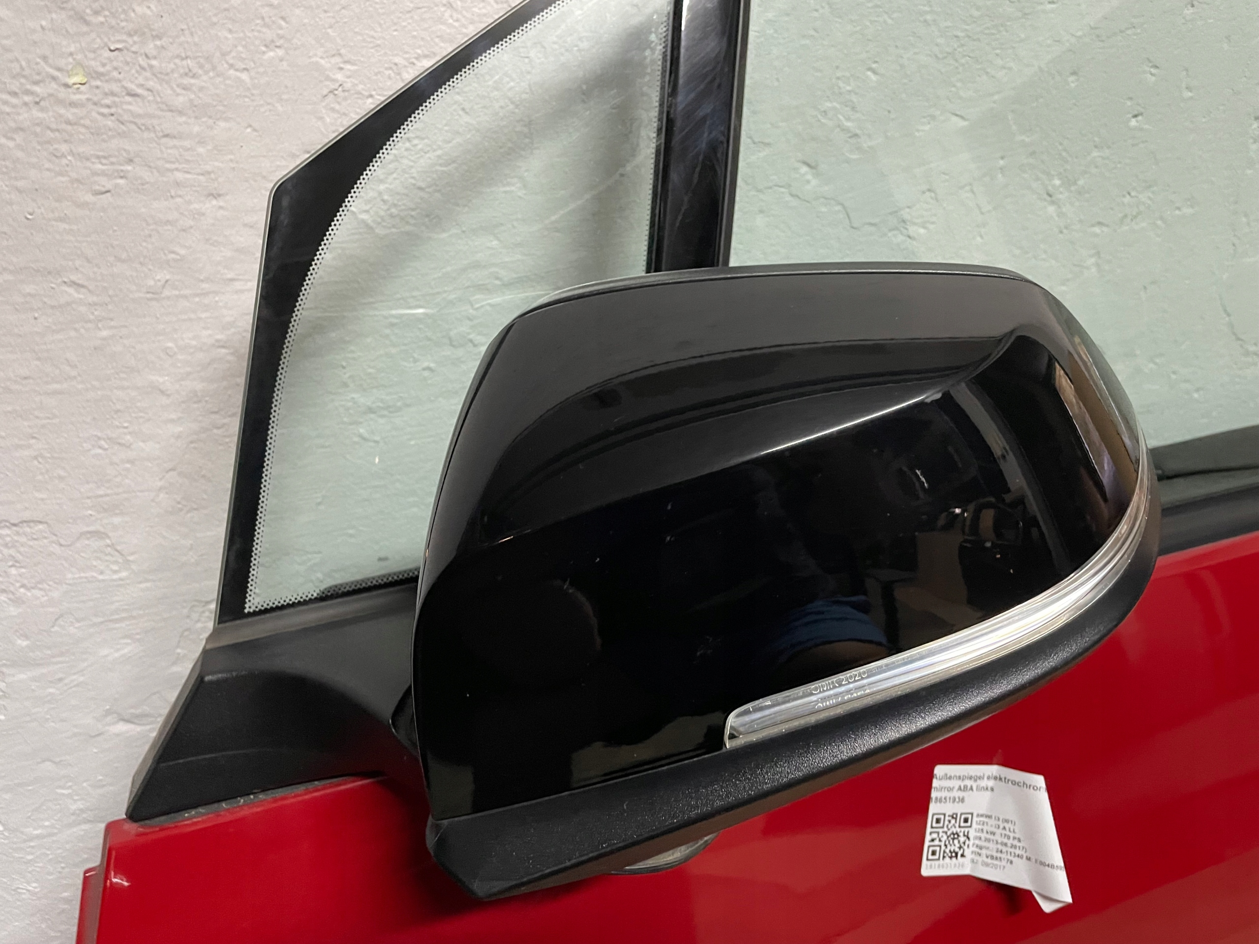 door front left + mirror + upholstery KPL BMW i3 I01 C32