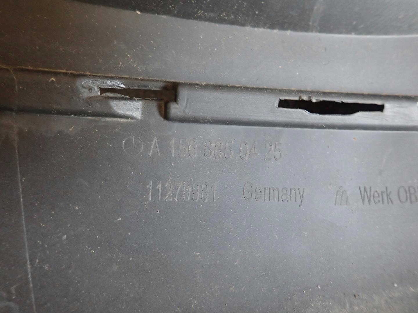 bumper front front MERCEDES GLA W156 2013- A1568850425