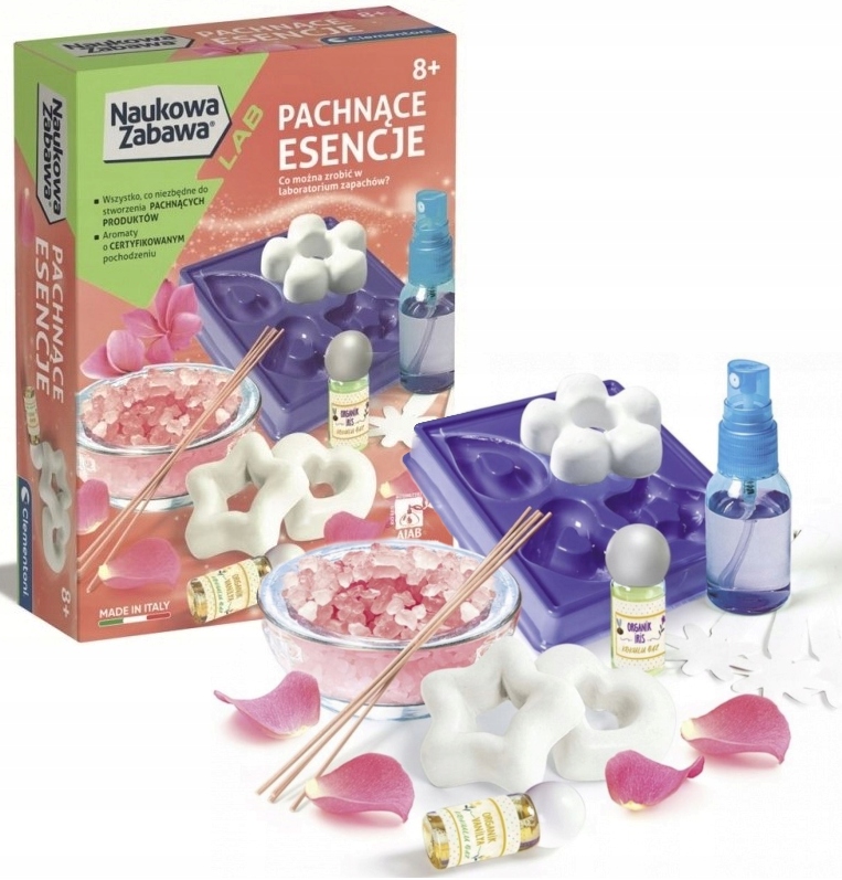 

Naukowa Zabawa Zestaw Pachnące Esencje Perfumy Cle