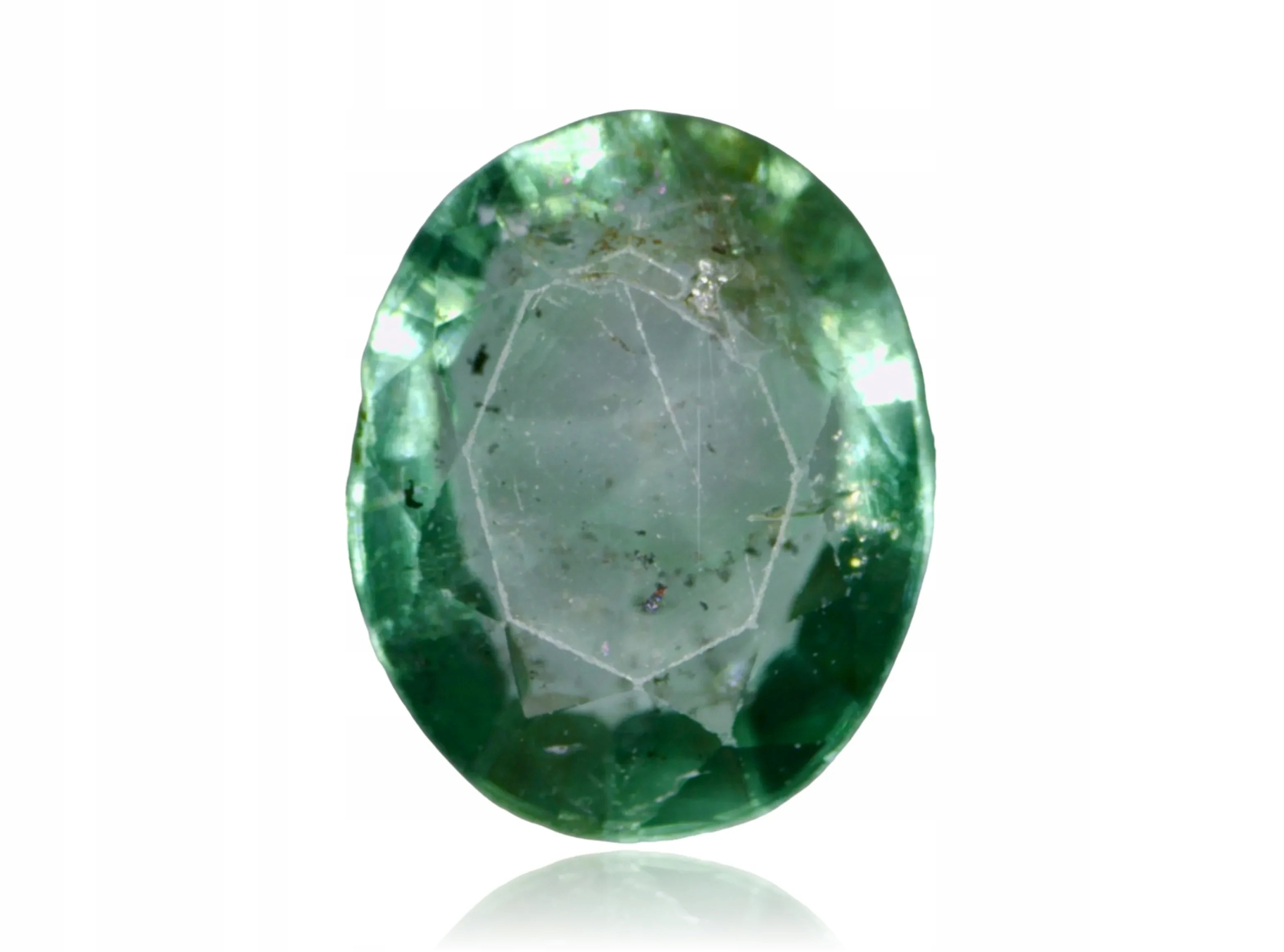 Smaragd 0.22ct Ovál Zambie eCertifikát Wbd