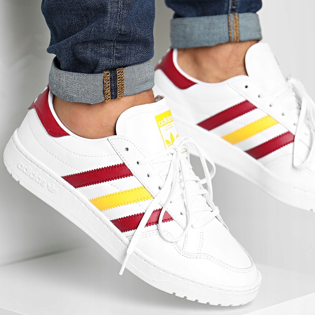 Boty Adidas Team Court Orginals FW5066 kožené pánské 44 2/3