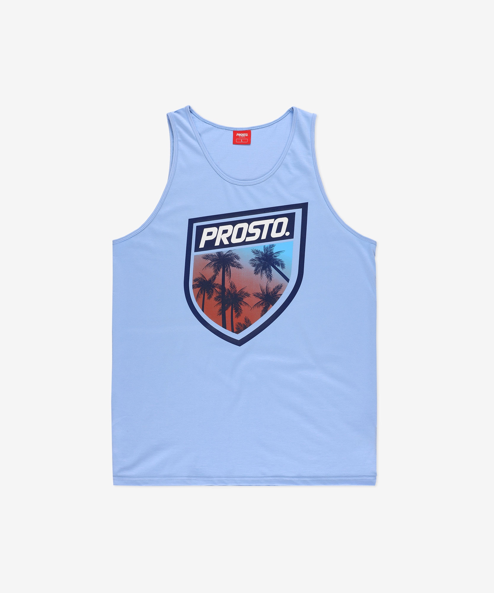 

koszulka tank top męska niebieska Prosto Mapal M