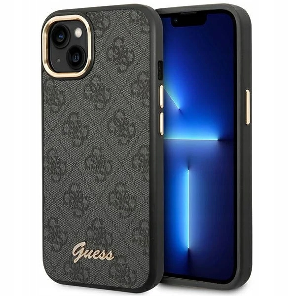 Pouzdro Guess GUHCP14MHG4SHK pro Apple iPhone 14 Plus 15 Plus černá/black hard