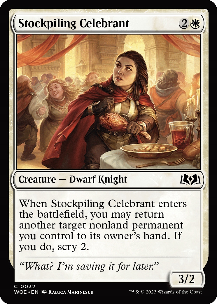 Mtg 4x Stockpiling Celebrant