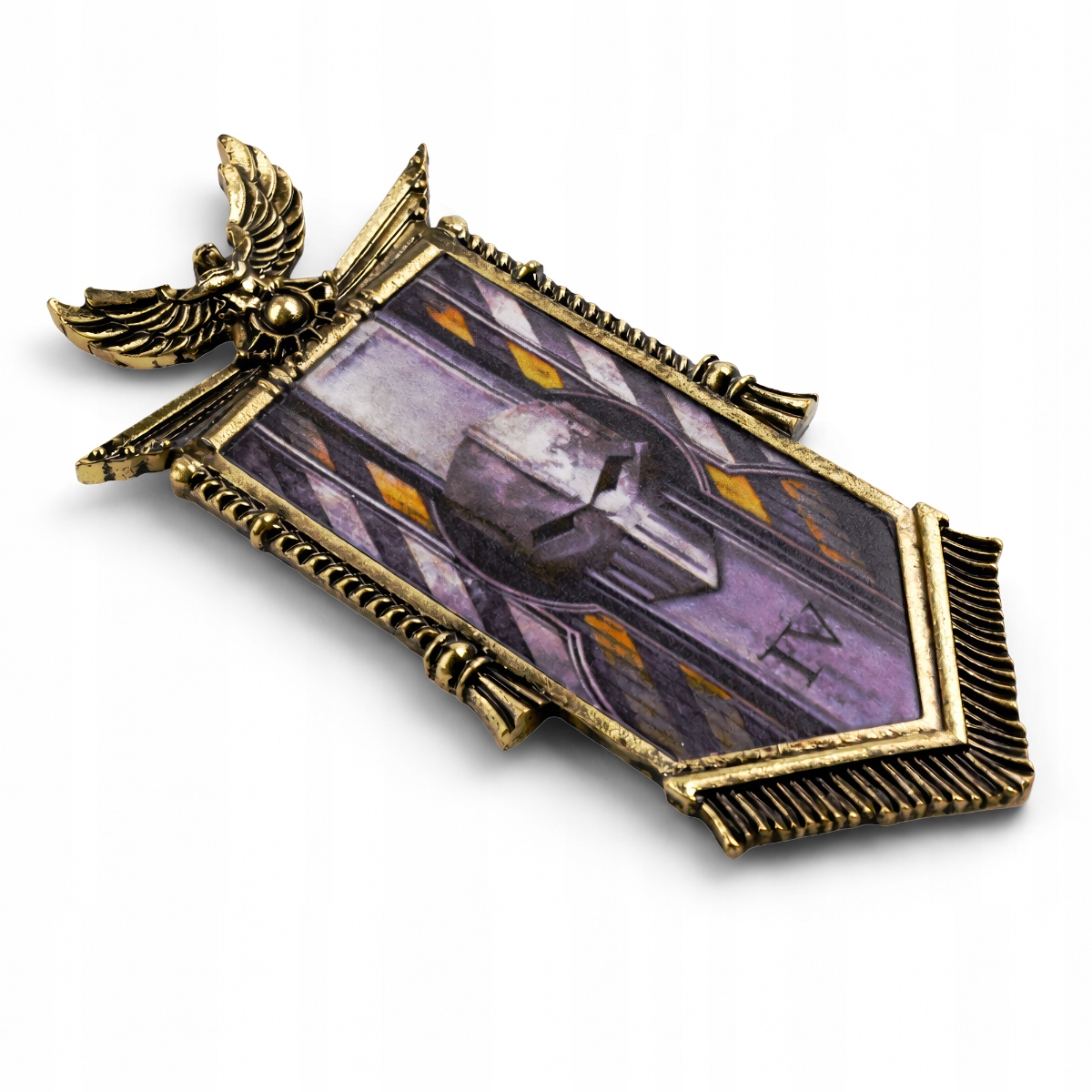 Iron Warriors Banner | 22 cm | Metal | Magnes | Warhammer 40k