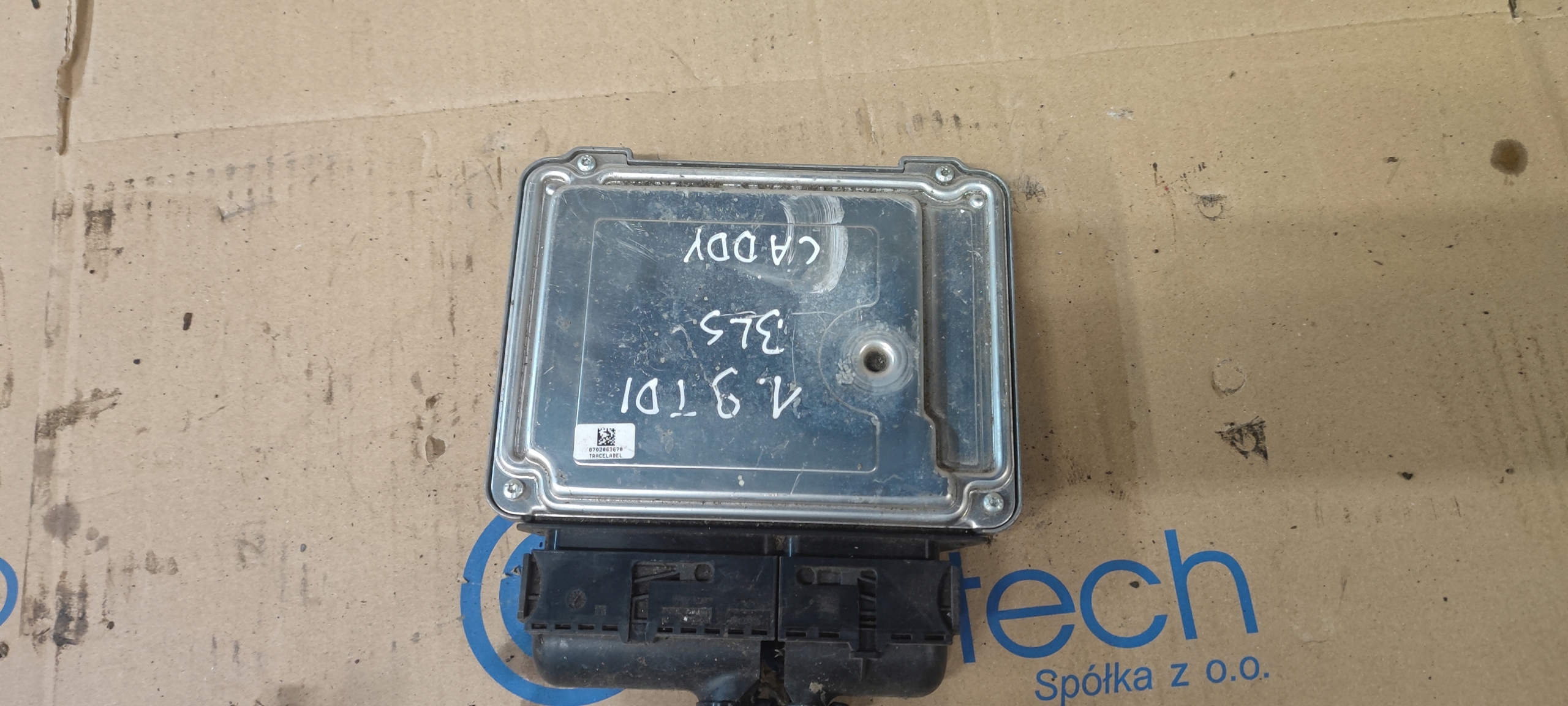 VW CADDY III computer control unit of the engine 03G906021PF 1.9 TDI BLS