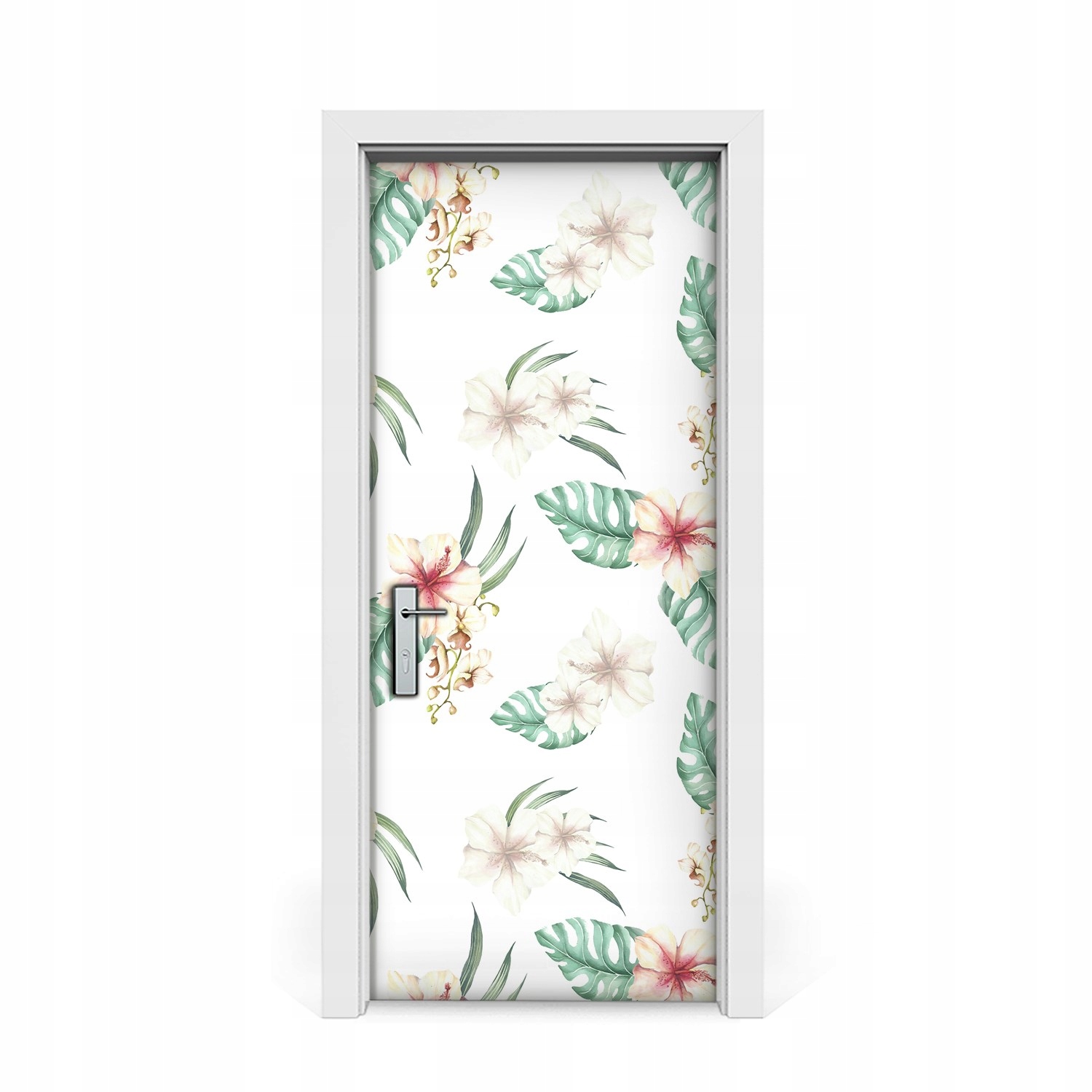 

Okleina naklejka drzwi Liście palmowe 85x205