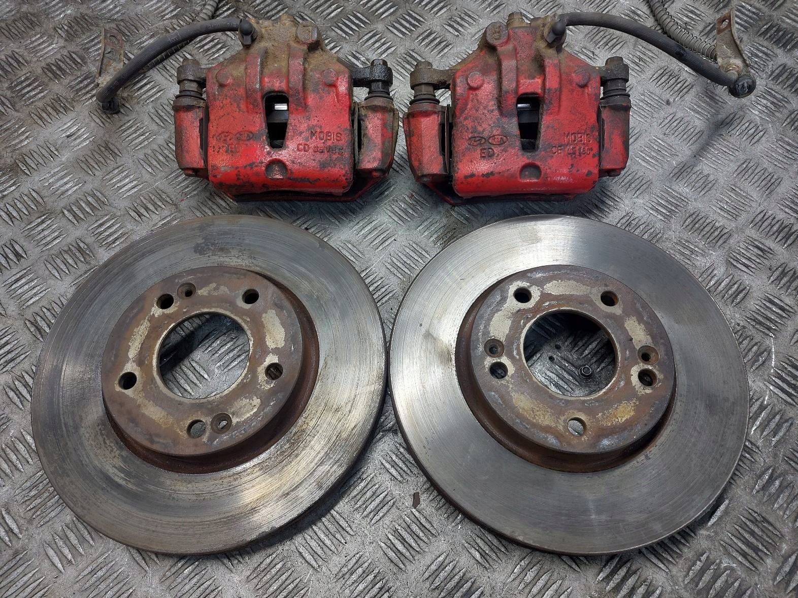 discs brake front + plates + calipers KIA CEED and LIFT