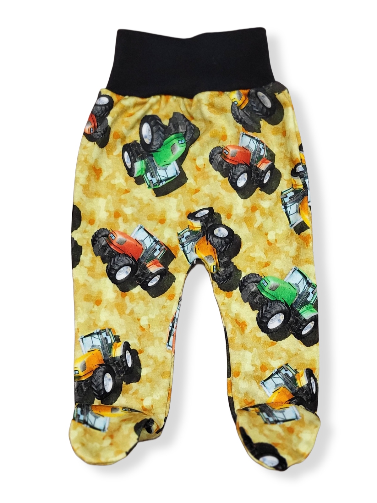 PÓŁŚPIOCHY 98 spodenki BEZUCISKOWE chłopięce PRODUCENT bawełna w TRAKTORKI