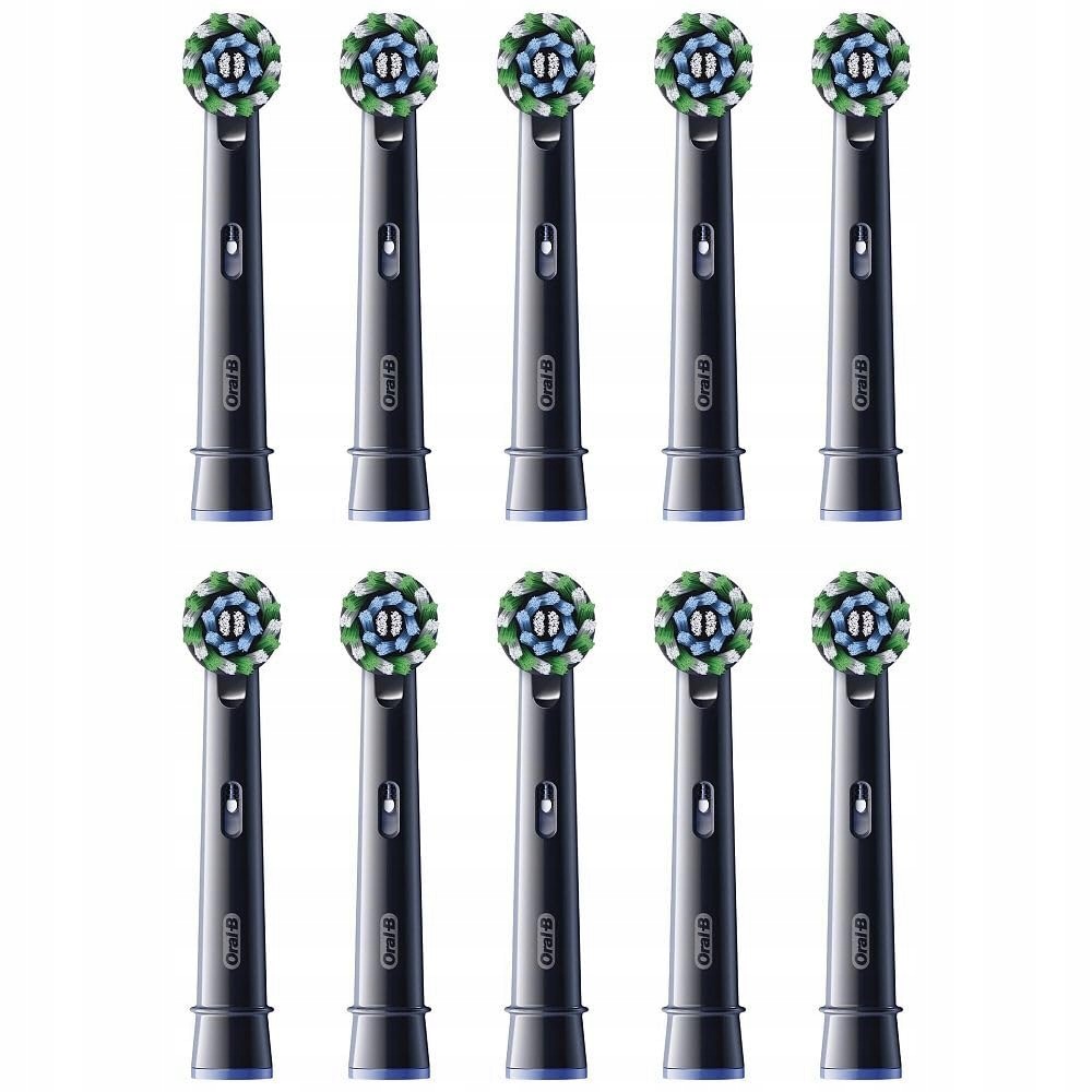 Końcówki Oral-B Pro Cross Action czarne 10 szt szczoteczki elektryczne