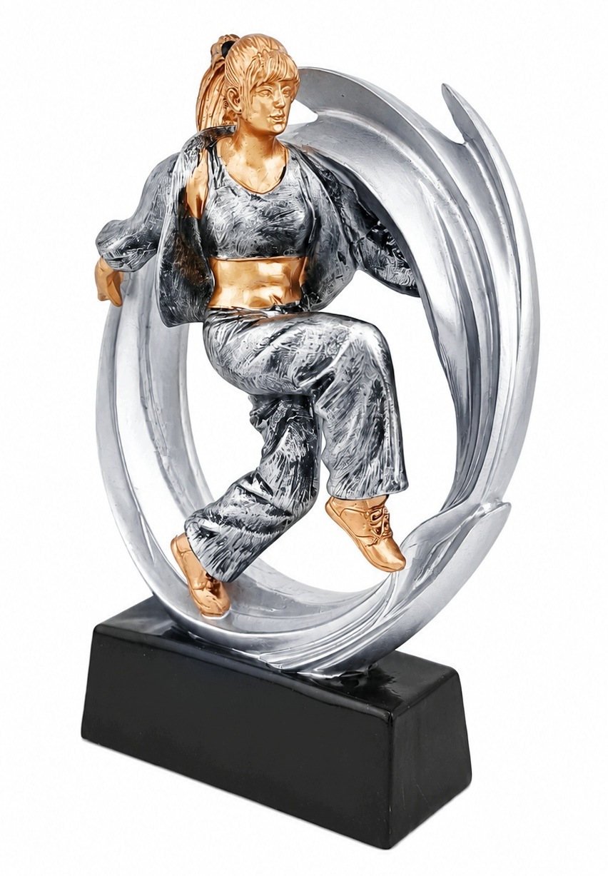 DRX024 x3ks Soška Tanec série Wow !, 3D odlitek, výška H-170 mm