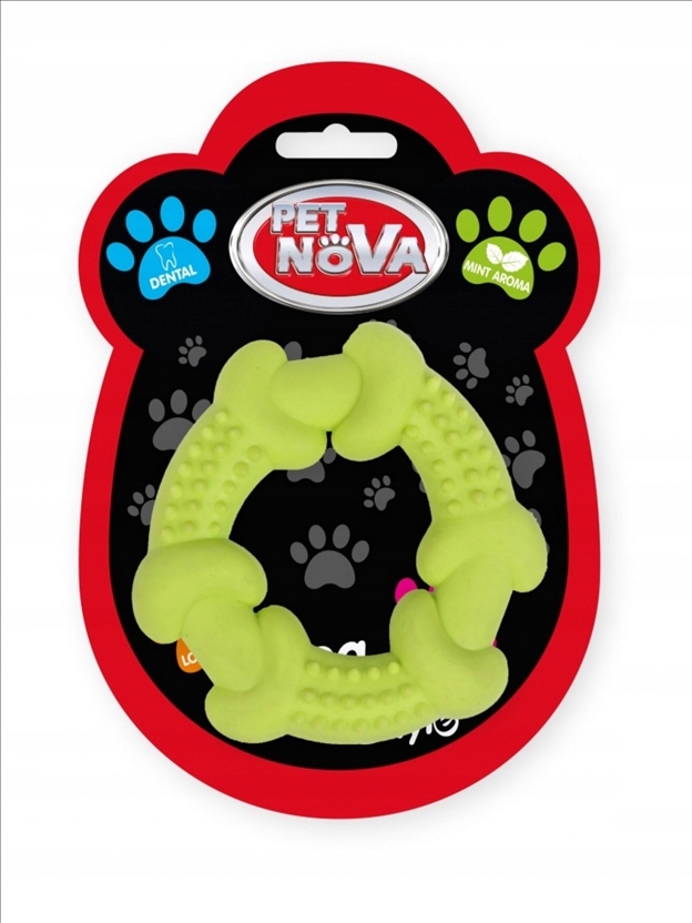 

Pet Nova zabawka Ringo zapach mięty 10,5cm żółty