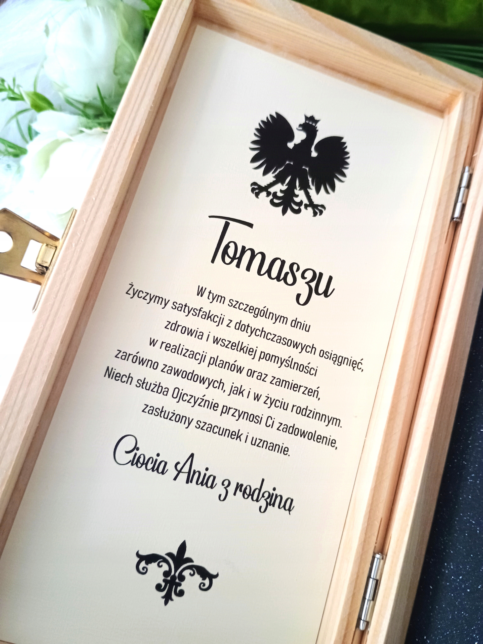 Pamiątka z okazji PROMOCJI OFICERSKIEJ *** Marka inny