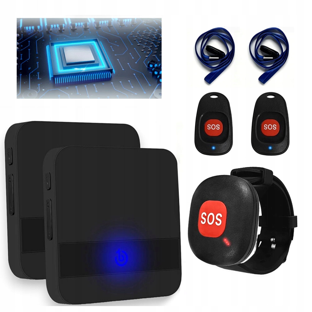 Alarm Pro Starší Nemocné, Tlačítko Přivolání Pomoci, Náramek,